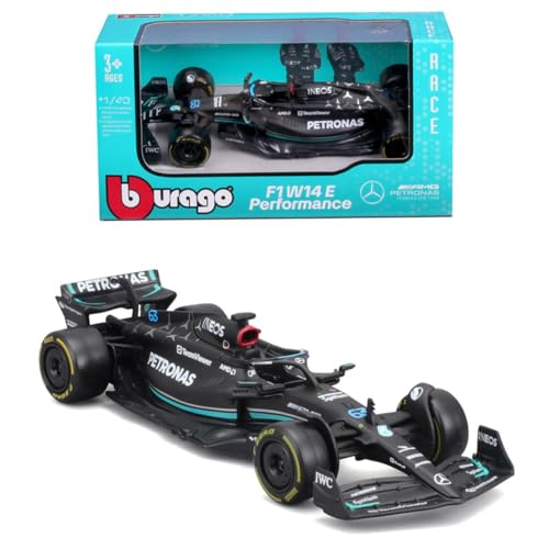 BG38080R 1:43 Mercedes F1 W14#63 George Russell Car Model Replica