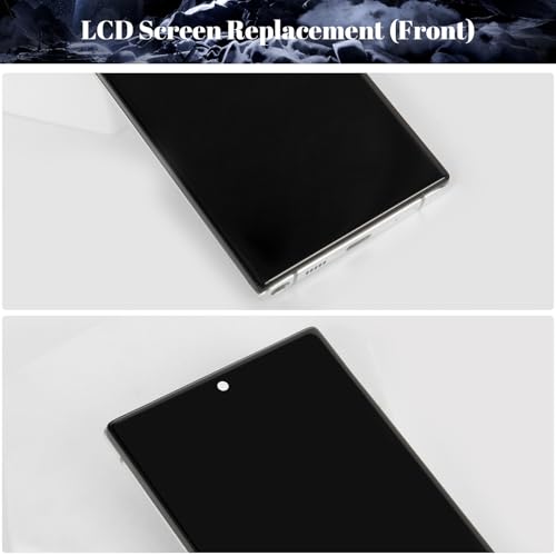 Écran LCD pour Samsung Note 10 argenté avec châssis de remplacement TFT - 5