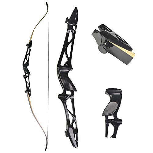 ZSHJG 14-40lbs Takedown Archi Ricurvi Arco Ricurvo Lega di Alluminio Riser 68