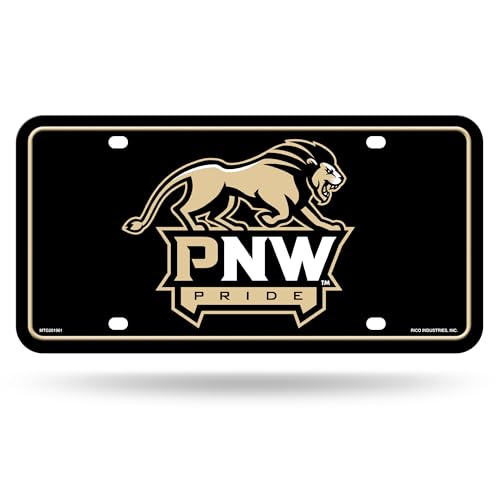 Rico Industries NCAA Purdue Northwest Pride Metal Auto Tag 6" x 12" - Great for Truck/Car/SUV