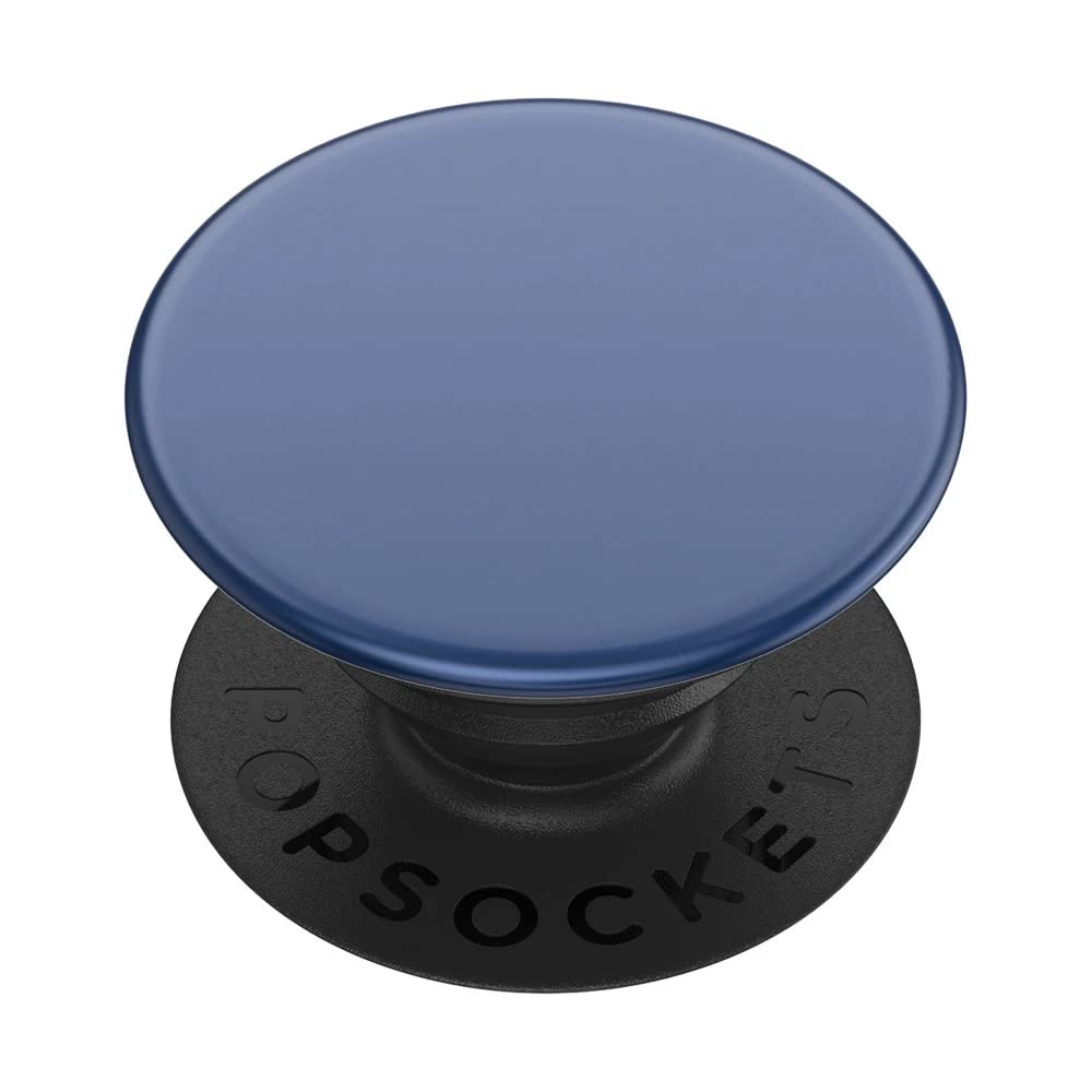 PopSockets Phone Grip with Expanding Kickstand, Solid PopGrip - Indigo Blue