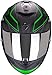 Scorpion NC Casco per Moto, Hombre, Verde, M