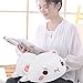 Plüschtier Katze Groß Stofftier Plüschkätzchen Kuscheltier Kissen Tierkissen Ausgestopftes Tier Plüsch Kissen Kuscheliger Plüsch Puppen Spielzeug für Kinder, Geburtstagsgeschenk Anime Plushie
