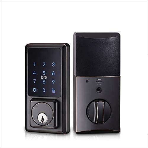 Sumbin Z-Wave Electronic Keypad Smart Deadbolt in Iron Black