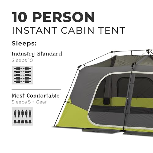 CORE 10 Person Instant Cabin Tent