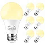Maelsrlg 100 Watt Light Bulb Equivalent A19 LED - 90 CRI, 13W 1500LM, Warm White 3000K, E26 Base, Non-Dimmable, 120V, Energy Efficient LED Bulbs for Home, 6-Pack