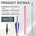 MOYJ Archery Mixed Carbon Arrow Bright Colors Outdoor Hunting is Easy to find Luminous Arrow Arrows Tips can be Replaced