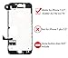 Pre-Assembled Screen Replacement for iPhone 7 Black, LCD Display and Touch Screen Digitizer Replacement for A1660, A1779, A1778 w/Facing Proximity Sensor, Ear Speaker, Front Camera and Repair Tools
