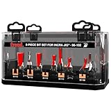 Freud 8 Piece Bit Sets  for Incra Jig (1/4