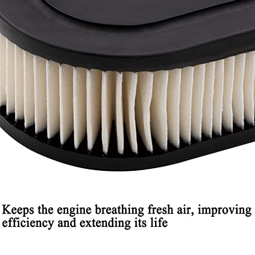 2 Pcs Air Filter Fit For 09P702 Lawn Mower Air Clean Series Engine 4247 5432 5432K Mower Air Filter Accessories Suitable For 550E 550Ex 500Ex 625Ex 675Exi Replace 593260 798452 #TOP4
