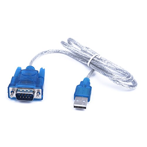 SODIAL USB to RS232 Serial 9 Pin DB9 Cable Adapter Convertor