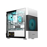 Espace intérieur spacieux : prend en charge l'installation de disques durs SSD et HDD, répond aux exigences d'installation DIY et est idéal for l'assemblage haut de gamme.