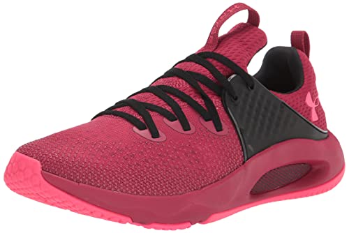 Under Armour Men's HOVR Rise 3 Cross Trainer, Black Rose (602)/Penta Pink, 8