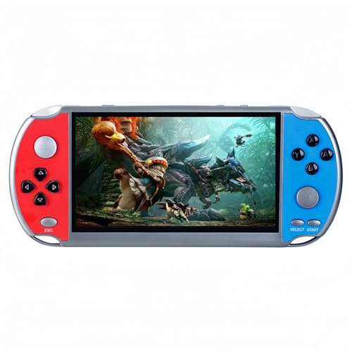 TAQY 5.1 inch Colorful Video Game Console Multiple Simulators Built in Free Games Can Save/add/Delete Electronic Game Handheld Gaming Retro Portable Game Device Toys Children