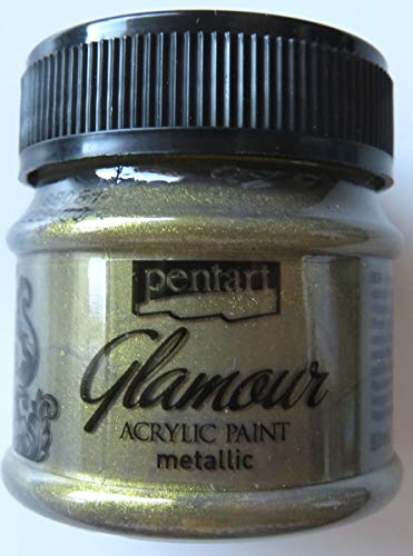Glamour acrylic paint metallic 50 ml - antique gold