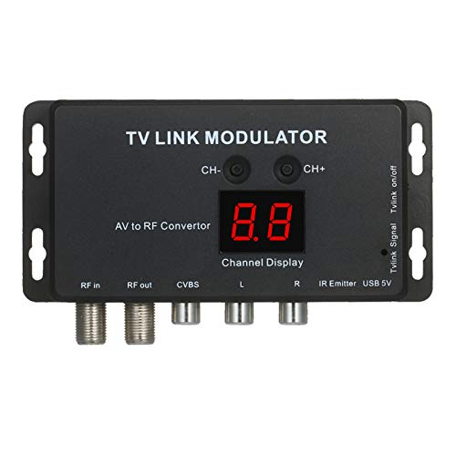 Modulador AV a RF HUIOP con extensor de infrarrojos TVLINK para conectar video 2