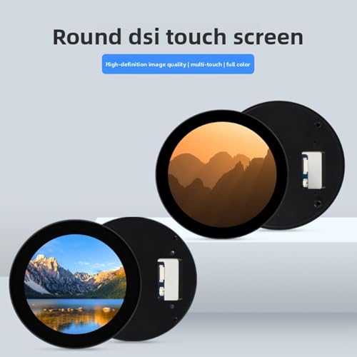 Écran tactile LCD rond IPS RVB 65K compatible Raspberry Pi 5 4B 3B Zero et Pico - 6