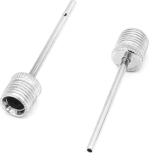 Football Air Pump Needle Pack Of 10 Stainless Steel, Ideal For Blowing Up Football, Basketball, Soccer, Volleyball, Netball, Handball, Waterpolo Balls And All Other Sports Balls #TOP2