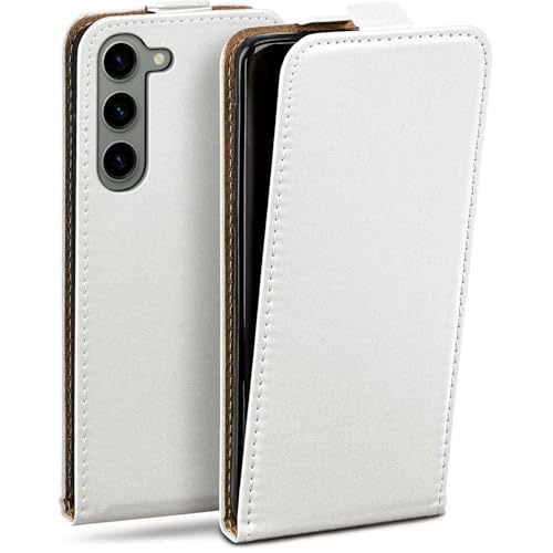 Housse Samsung S23 Plus blanche moex protection 360 idéale pour le bureau et les sorties