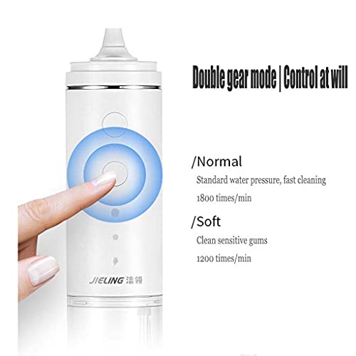 Flosser à eau IPX7 TJH avec 2 modes de pression dentaire