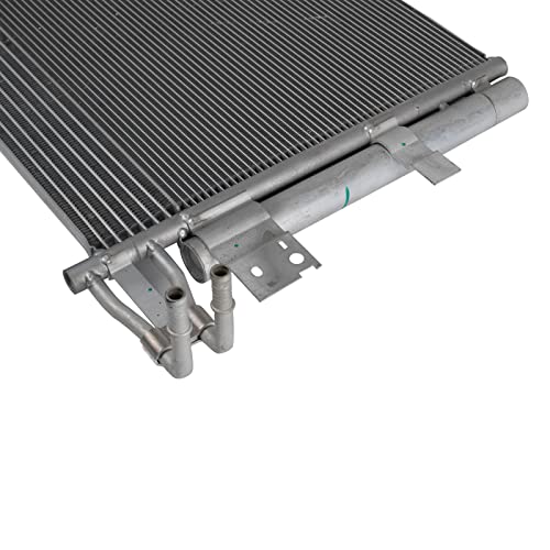 Image of TRQ A /C Condenser & Receiver Drier Assembly for 16-19 Ford Explorer 13-19 Police Interceptor Utility