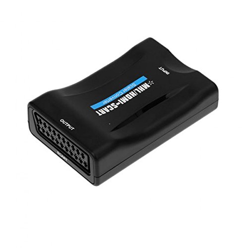 HDV-60S Mini MHL/HDMI vers péritel convertisseur vidéo pour smartphone Samsung HTC vers CRT TV DVD