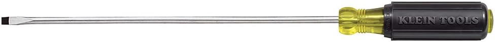 Klein 608-8 1/8" Cabinet Tip Miniature Screwdriver - 8" Round Shank