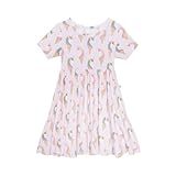 Posh Peanut Little Girls Dresses - Baby Clothes from Soft Viscose from Bamboo - Perfect Kids Summer...
