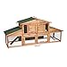 EUGAD Conejera de Exterior Madera Gallinero Jaula para Conejos Cobayas Hámster Caseta...