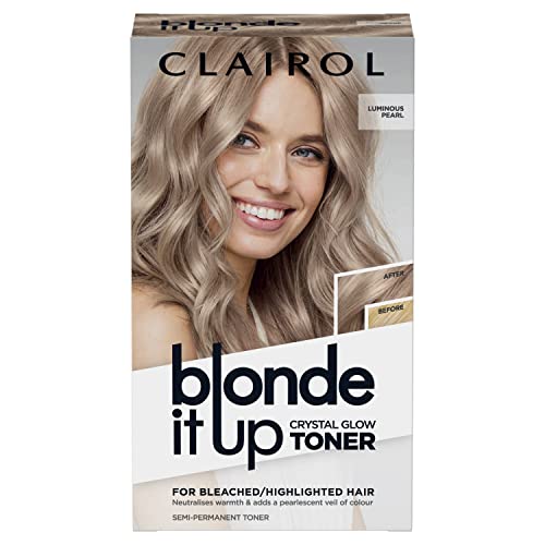 Clairol Blonde It Up Crystal Glow Toner Kit - Luminous Pearl, 135 ml (Pack of 1)