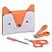 Petit Collage Baby Nail Kit â€“ Includes Baby Nail Clippers, Scissors, and Nail File â€“ Includes a Fox-Shaped Pouch Measures 7â€ x 4.5â€ x 0.25â€ â€“ Ideal for On-The Go