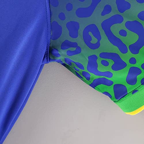 2022 Camisa Da Copa Do Mundo Brasil Em Casa e Longe, Camisa Da Brasil, Dê 50 reais de meias de trein