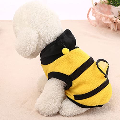 Disfraz Abeja para Perro Pequeño Sudadera Halloween miniatura 2