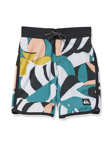 Quiksilver Boys' Surfsilk Scallop 13 Boardshort Swim Trunk Youth