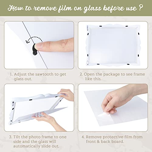 Wedding Guest Book Alternative Wooden Picture Frame With Display Stand, 85 Wooden Hearts|2 Large Hearts, Diy Insert Custom Portrait Sign Book For Special Parties Such As Wedding, Birthday, Anniversary #TOP4