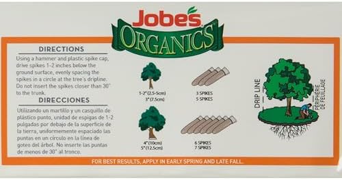Jobe's Slow Release Fruit and Citrus Fertilizer Spikes