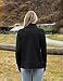 Zeagoo Women's Turtleneck Sweater 2025 Fall Winter Chunky Knitted Pullover High Low Hem Trendy Basic Jumper Top Black