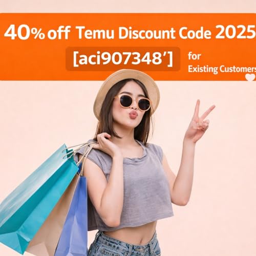 『Temu Discount Code [i907348] 40%OFF for New Customers』のカバーアート