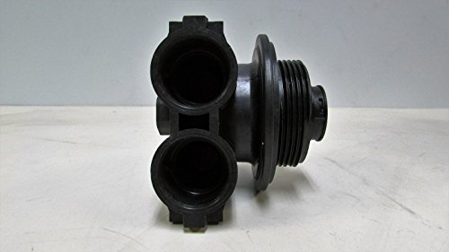 Fleck 9100 Mechanical Water Softener Control Valve Dual Tank Replacement Head, Black #TOP6