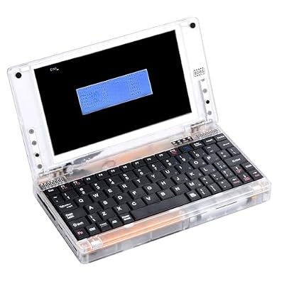 Windows3.0 & MS-dos6.22 XT PC Laptop Retro Pocket Computer, VGA Graphics Card, LCD Screen Integrated Mouse Notebook Computer
