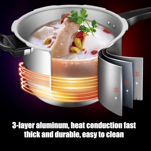 Olla a presión aluminio 7.6 L YUSIWOAL miniatura 6