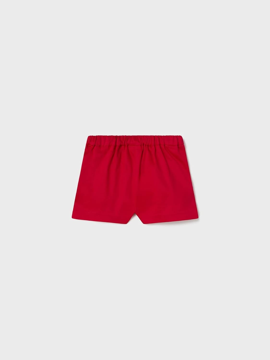 Mayoral Satin Shorts for Baby-Girls Red