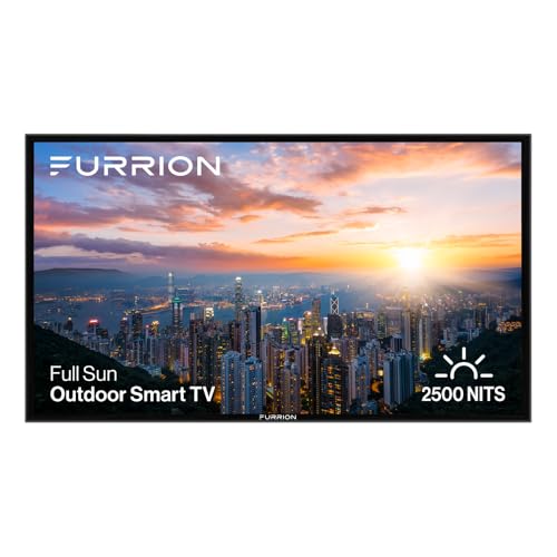 Furrion Aurora Full-Sun Pro 4K UHD LED Outdoor Smart TV for Commercial & Residential Spaces