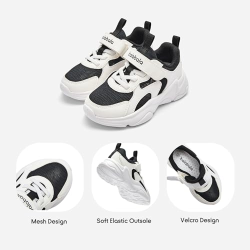 Balabala Kids Boys Girls Sneakers Walking Shoes Breathable Athletic Sport Running Tennis Shoes3