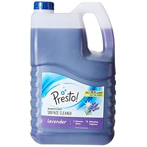 Amazon Brand – Presto! Disinfectant Surface Cleaner – 5 L (Lavender)