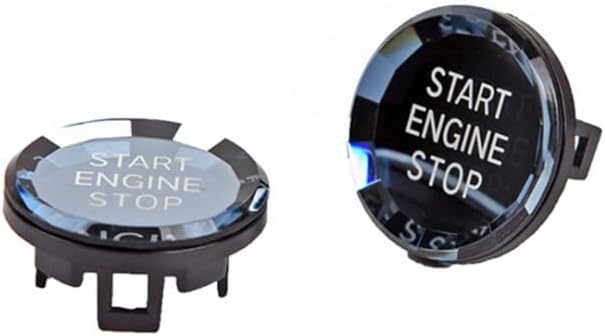 New Protective Start Button Replacement Compatible with BMW 3 Series G20 2018-2022 318i 320i 330i M340i (Crystal-Style)