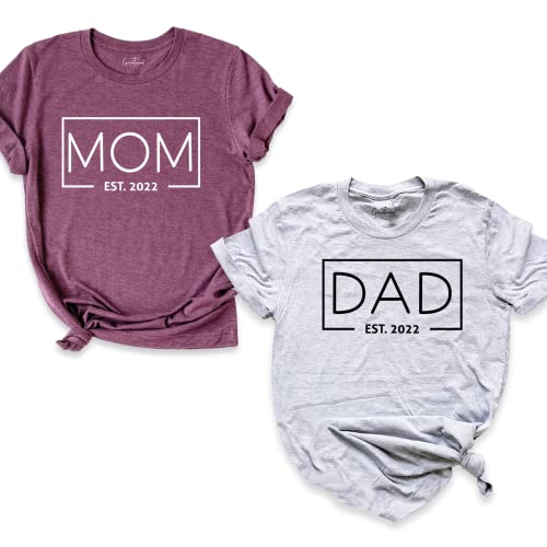 Generic Mom Est Shirt, Dad Est Shirt cover