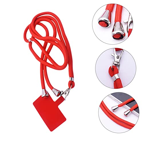 FONDOTIN 1 Par Alças para celular suportes de telefone suporte de telefone porta colar cartão cordão