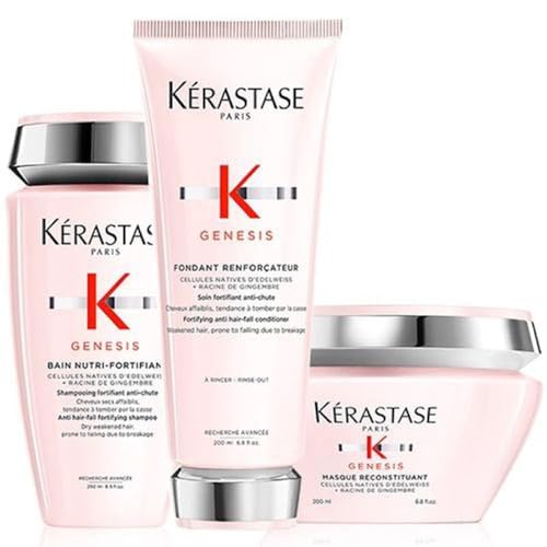 Kérastase Genesis Kit Anticaìda Champù 250ml Acondicionador 200ml Máscara 200ml