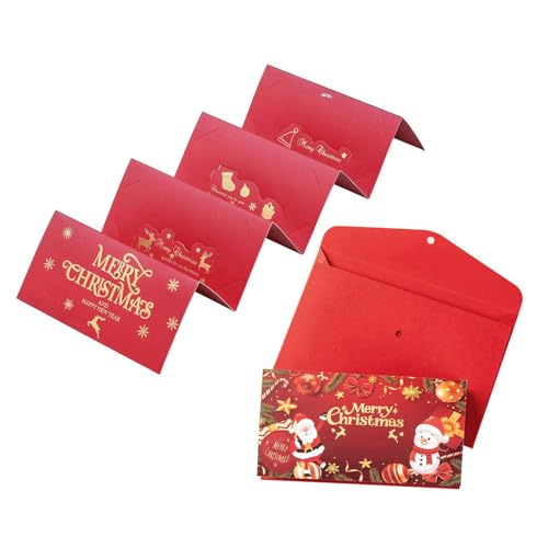 Porta dinero de Navidad, soporte para tarjetas de Navidad, decoración navideña para adolescentes, padres, madres, padres, mujeres, organizadores de eventos, abuelos, calcetines
